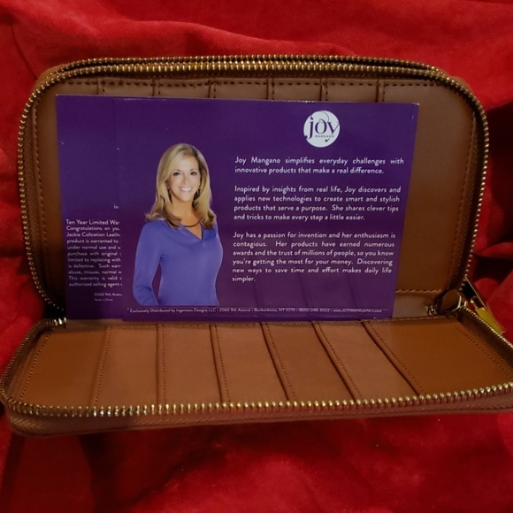 Joy Mangano Leather Wallet - Picture 2 of 6